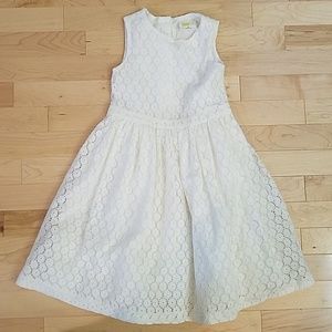 Crazy 8 Ivory Lace Dress. 4T. SO BEAUTIFUL!!!